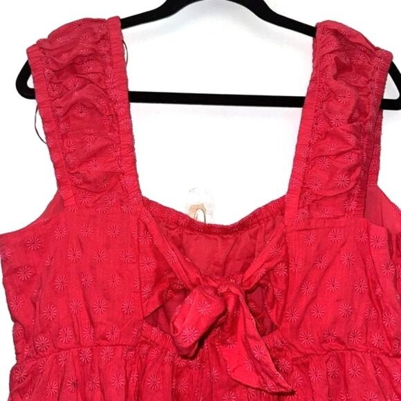 Old Navy Sleeveless Womens Dress XL Cotton Floral Pattern Made In India - Picture 5 of 9